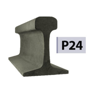 узкоколейные рельсы P24