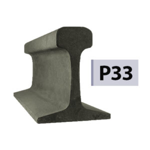 рудничные рельсы P33